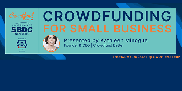 Funding Webinars: Crowdfunding For Small Business